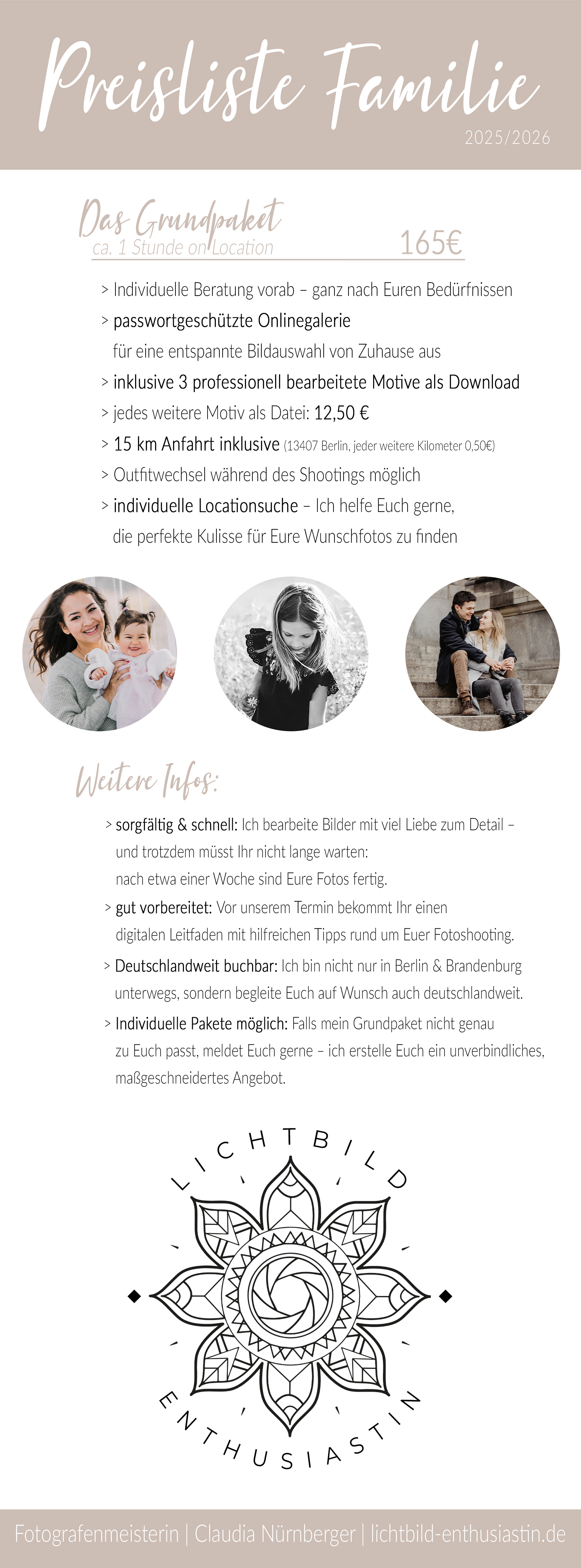 Preisliste Fotos
